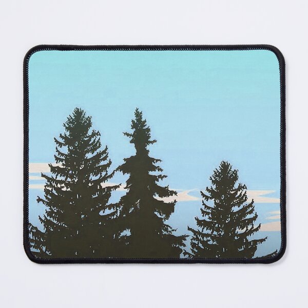 Item preview, Pine Trees & Blue Skies Minimalist Artwork designed and sold by NexusArts.