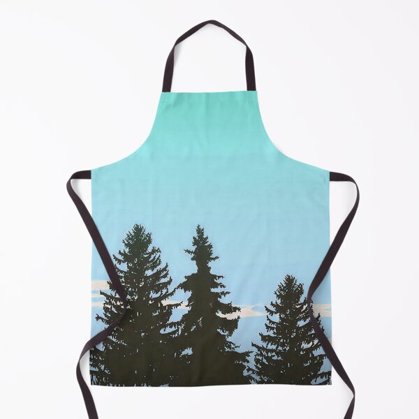 Item preview, Pine Trees & Blue Skies Minimalist Artwork designed and sold by NexusArts.