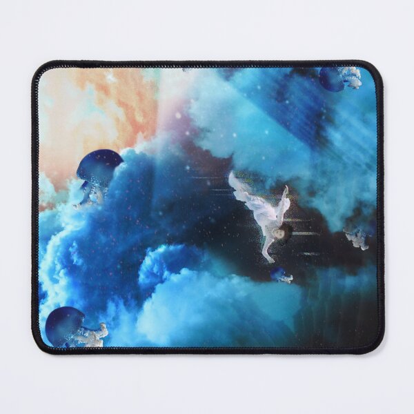 Item preview, blue dream - digital collage surrealism trippy sky designed and sold by WitchInTheWack.