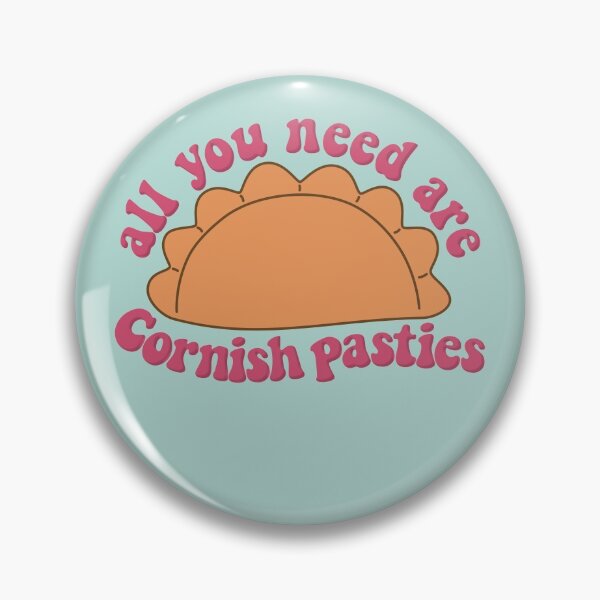 Item preview, All You Need Are Cornish Pasties Pink Orange designed and sold by cashewdays.