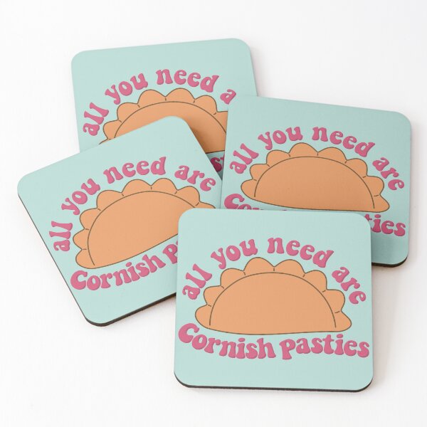 Item preview, All You Need Are Cornish Pasties Pink Orange designed and sold by cashewdays.