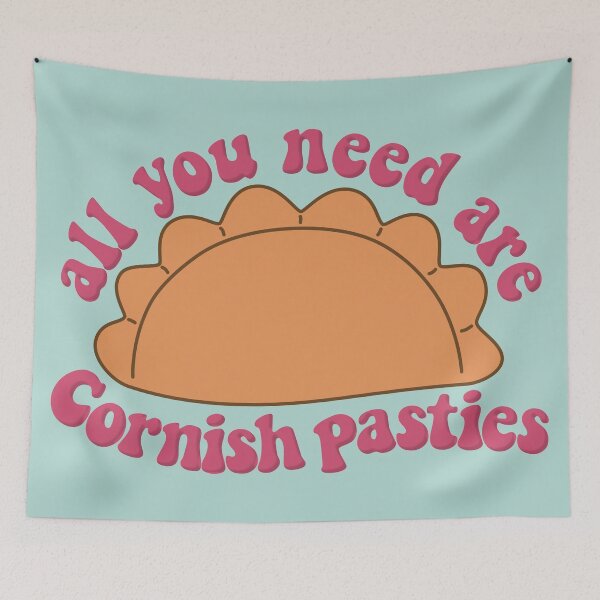 Item preview, All You Need Are Cornish Pasties Pink Orange designed and sold by cashewdays.