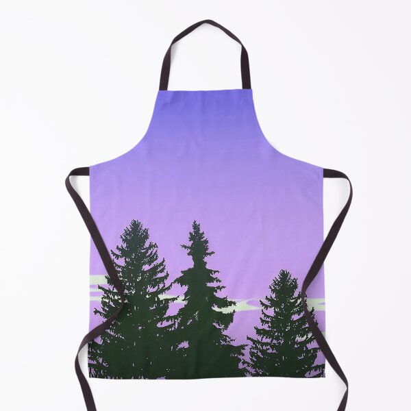 Item preview, Pine Trees & Purple Skies Minimalist Artwork designed and sold by NexusArts.