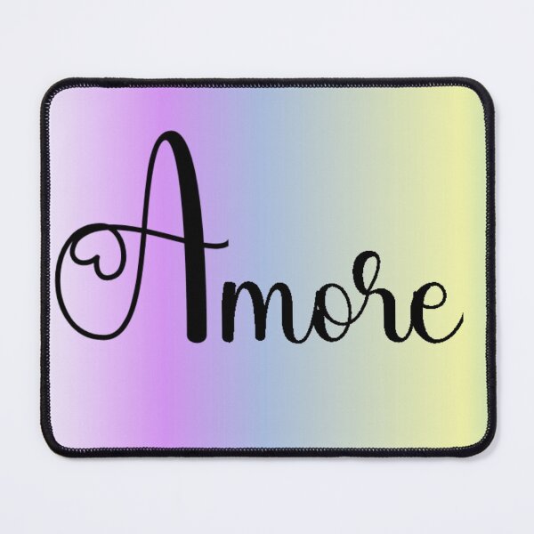 Item preview, Amore | Rainbow Gradient Text Design | Simply Love | Raise Your Frequency designed and sold by FrequencyV.