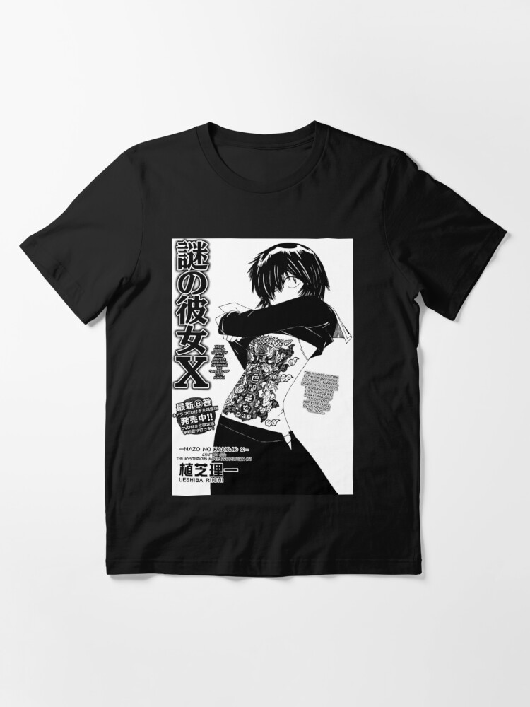 Camisa 100% algodão de manga curta anime manga misteriosa namorada x nazo  sem kanojo x