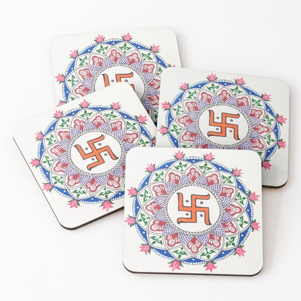 Item preview, Symmetrical Floral Mandala Art designed and sold by TheArtContent.