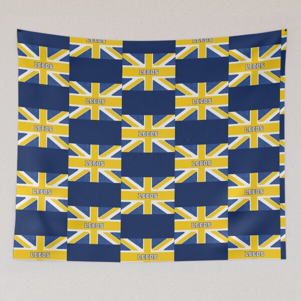Item preview, Leeds Retro Union jack flag   designed and sold by PrintableMotion.