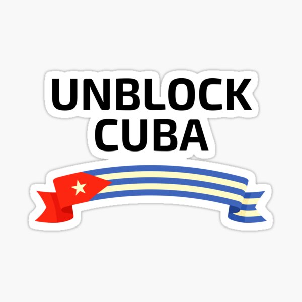 Item preview, Unblock cuba designed and sold by Itai Doshin.