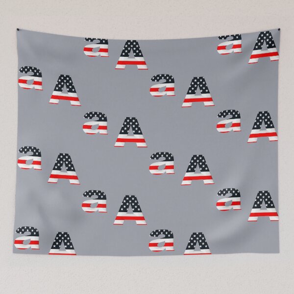 Item preview, alphabet USA A designed and sold by mostheristore.