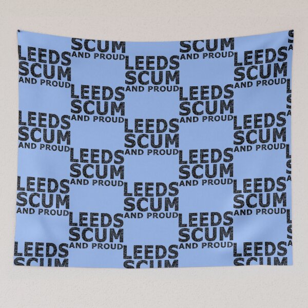 Item preview, Leeds scum and proud   designed and sold by PrintableMotion.