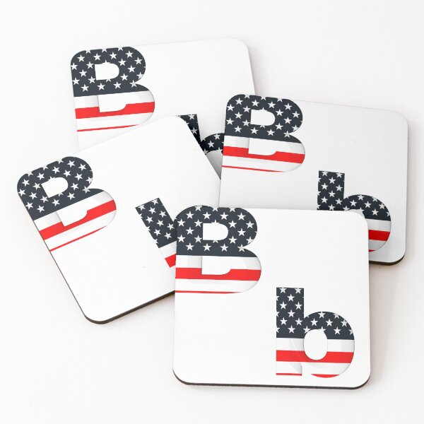 Item preview, alphabet USA B designed and sold by mostheristore.