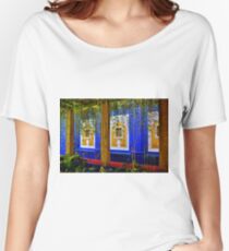 Marokkanisch in Blau Loose Fit T-Shirt