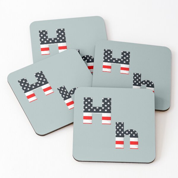 Item preview, alphabet USA H designed and sold by mostheristore.