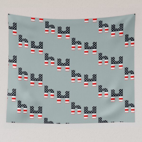 Item preview, alphabet USA H designed and sold by mostheristore.