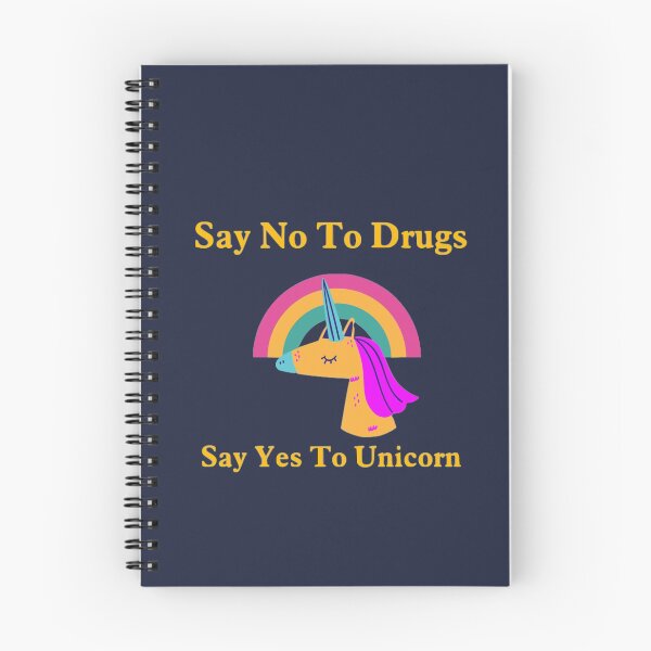 Item preview, Say No To Drugs say Yes To Unicorn designed and sold by Abdelrahman ELFADEL.