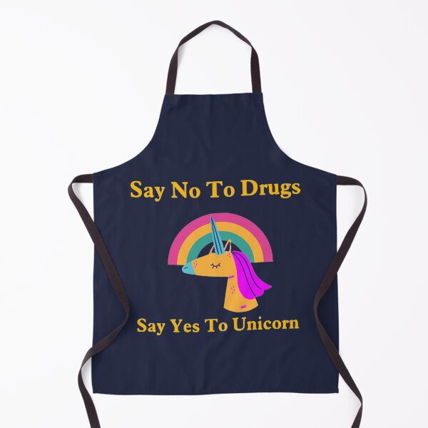 Item preview, Say No To Drugs say Yes To Unicorn designed and sold by Abdelrahman ELFADEL.