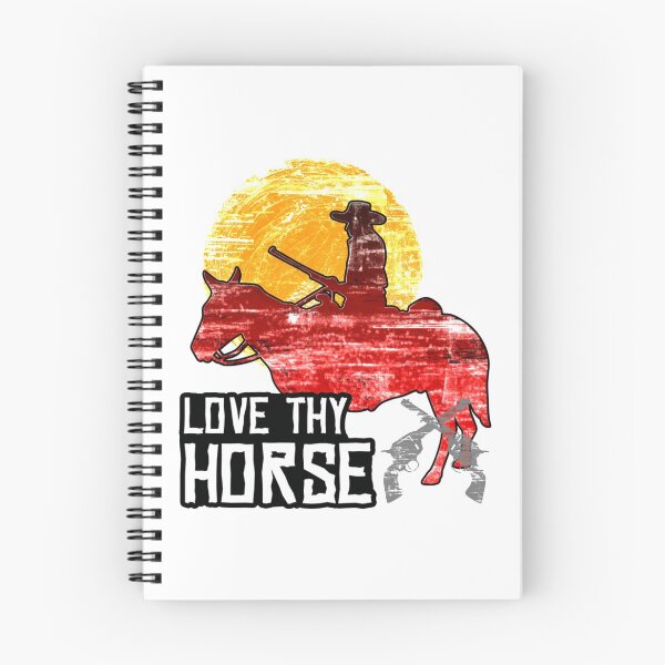 Item preview, Red Horse Sunset  - LOVE THY HORSE, Redemption of the West designed and sold by Gerdajadeshop.