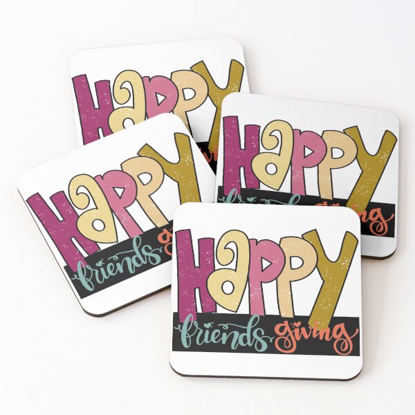 Item preview, Happy Friendsgiving, Vintage Christmas designed and sold by dalypdesign.