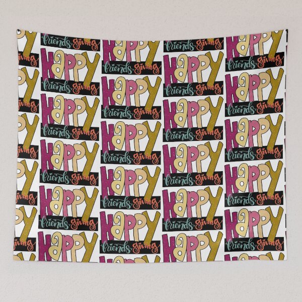 Item preview, Happy Friendsgiving, Vintage Christmas designed and sold by dalypdesign.