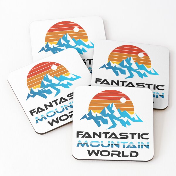 Item preview, fantastic mountain world - fantastic mountain world designed and sold by ajkbilder.