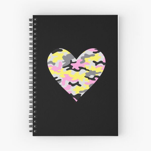 Item preview, Queerplatonic Pride Camo Pattern Heart designed and sold by M-L-Creations.