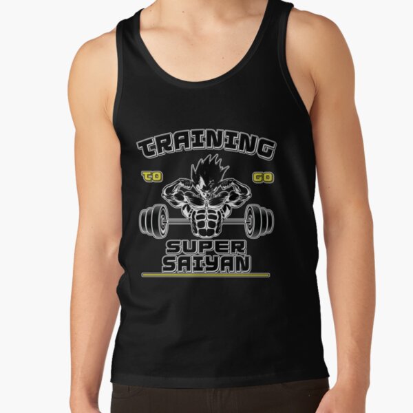 Training to go Super Saiyan Tank Top