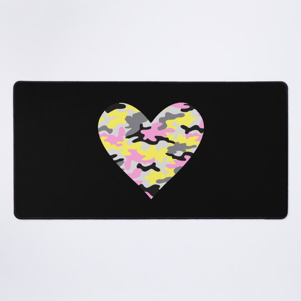 Item preview, Queerplatonic Pride Camo Pattern Heart designed and sold by M-L-Creations.