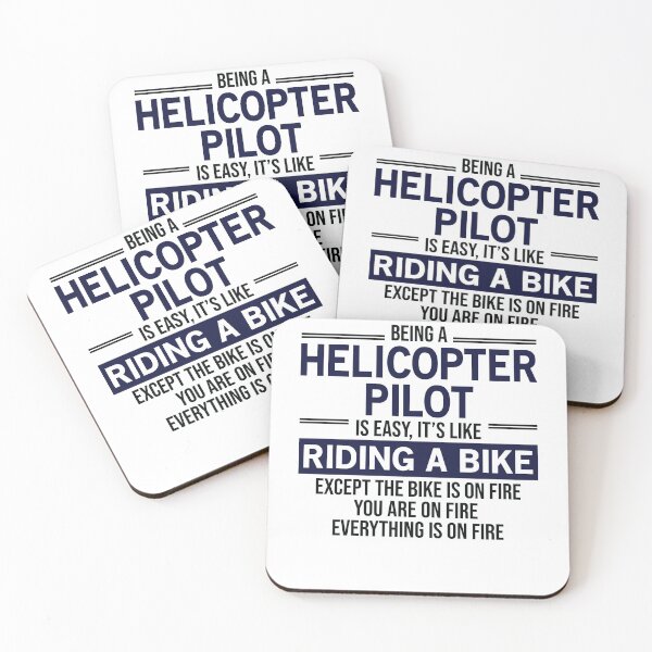 Item preview, Being A Helicopter Pilot Is Easy designed and sold by woodesigner.