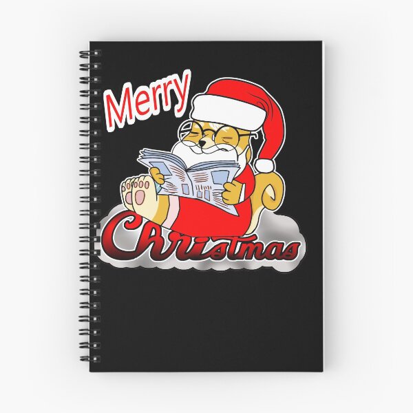 Item preview, Merry Christmas Shiba Christmasman Reads Newspaper designed and sold by Merchandiser099.