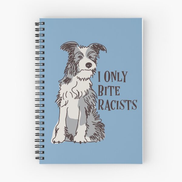 Item preview, I Only Bite Racists Dog designed and sold by blueavocado.