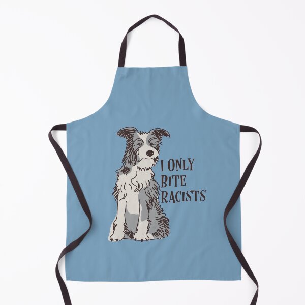 Item preview, I Only Bite Racists Dog designed and sold by blueavocado.