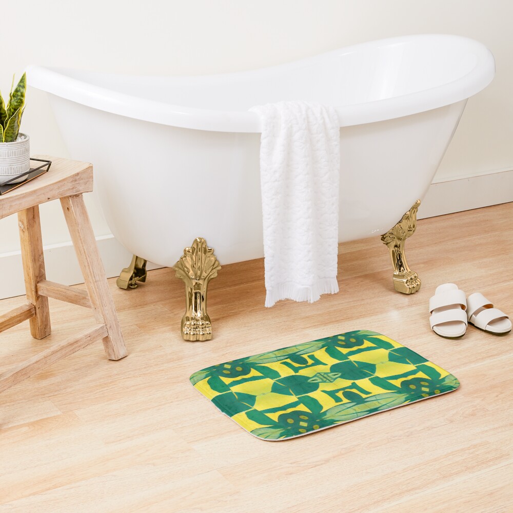 Item preview, Bath Mat designed and sold by DiscoGypsyFish.