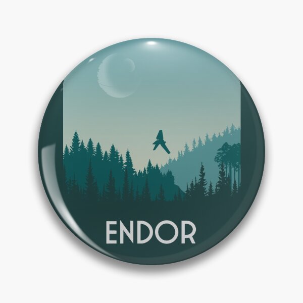 Item preview, Endor poster designed and sold by GarryDeanArt.