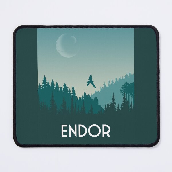 Item preview, Endor poster designed and sold by GarryDeanArt.