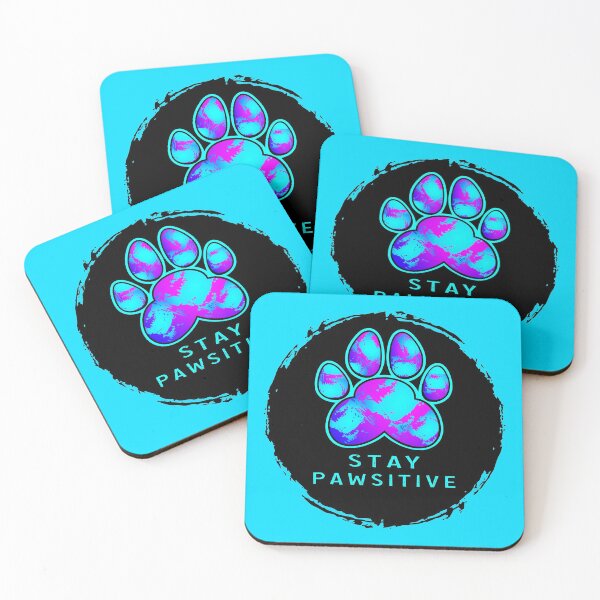 Item preview, Stay pawsitive designed and sold by Toony-Stuff.