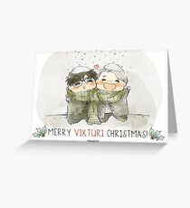 Vikturi Weihnachtskarte Grußkarte