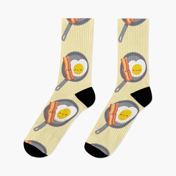 Item preview, Cute Bacon and Egg In Saucepan designed and sold by rustydoodle.