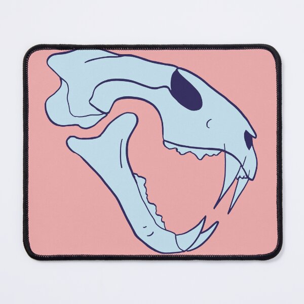 Item preview, Blue Tiger Skull designed and sold by CrystalTigerArt.