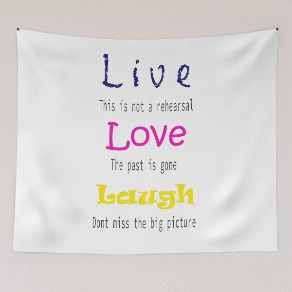 Item preview, Live Love Laugh designed and sold by Tramontane Designs.