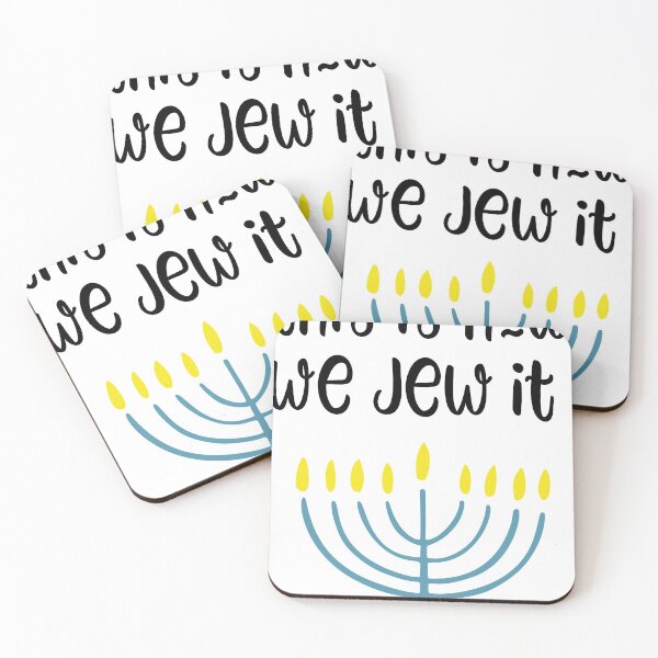 Item preview, This Is How We Jew It Menorah designed and sold by ZestyFruit.