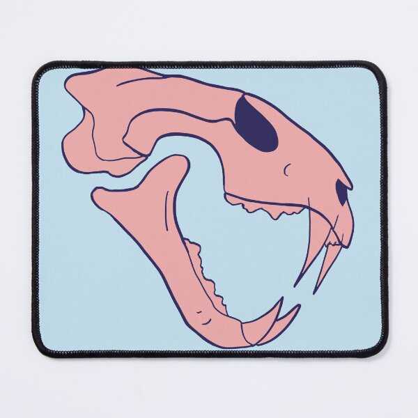 Item preview, Pink Tiger Skull designed and sold by CrystalTigerArt.