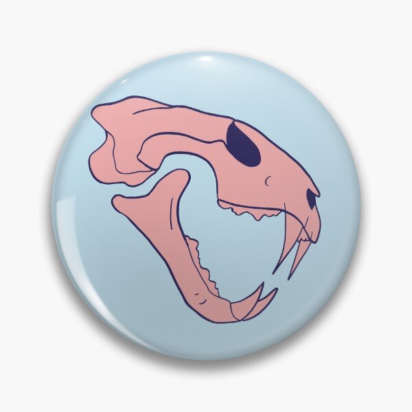 Item preview, Pink Tiger Skull designed and sold by CrystalTigerArt.