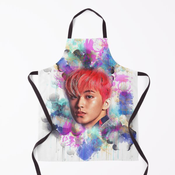 Item preview, NCT127 Mark Lee colorful art designed and sold by Lajibolalaa.