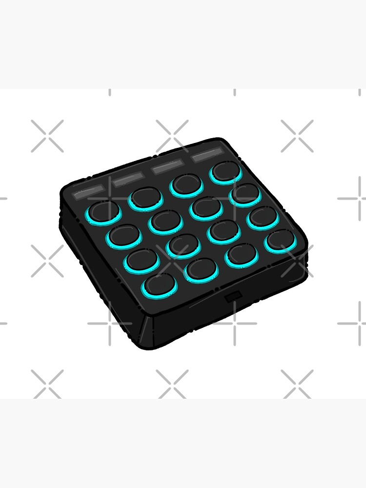 Midi Fighter 3D, Black