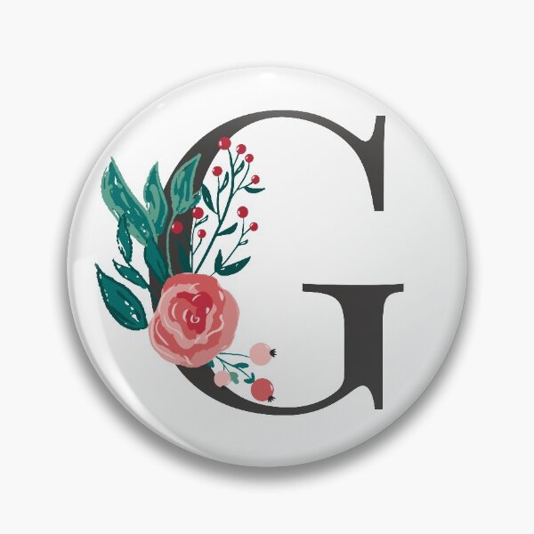 Item preview, Letter G Rose designed and sold by Terelaska.