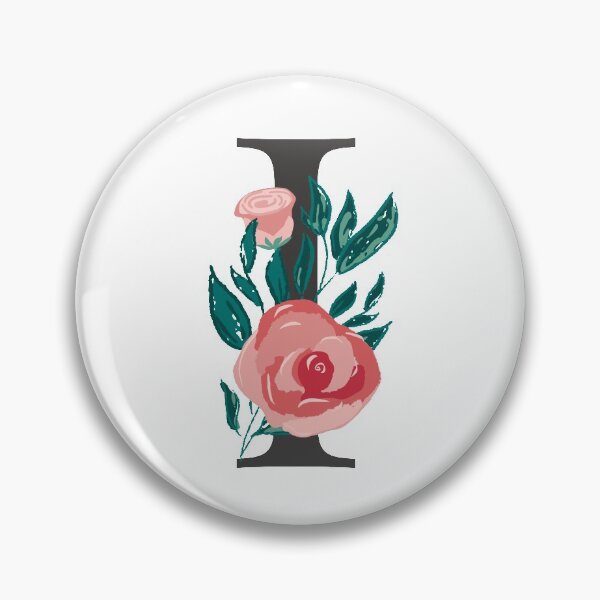 Item preview, Initial I Roses designed and sold by Terelaska.