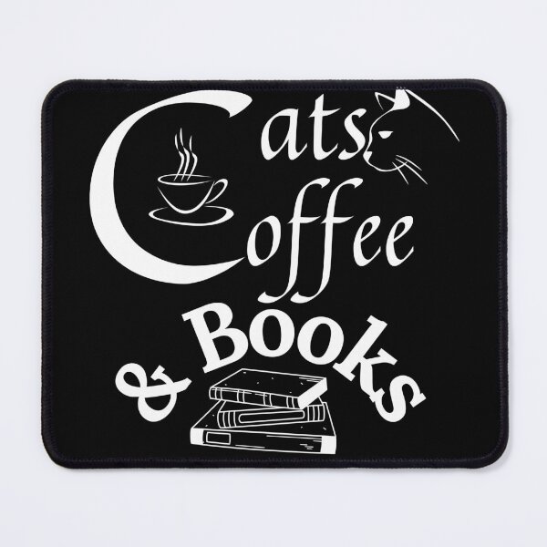 Item preview, Love for Coffee, Cat and Books designed and sold by roasted-peanuts.