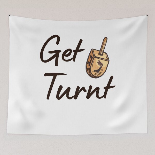 Item preview, Get Turnt Driedel Hanukkah designed and sold by ZestyFruit.