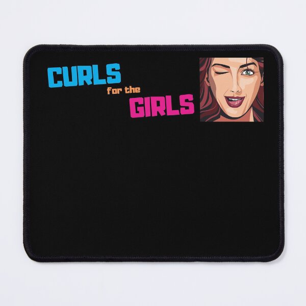 Item preview, CURLS FOR THE GIRLS designed and sold by HeavyLiftGift.