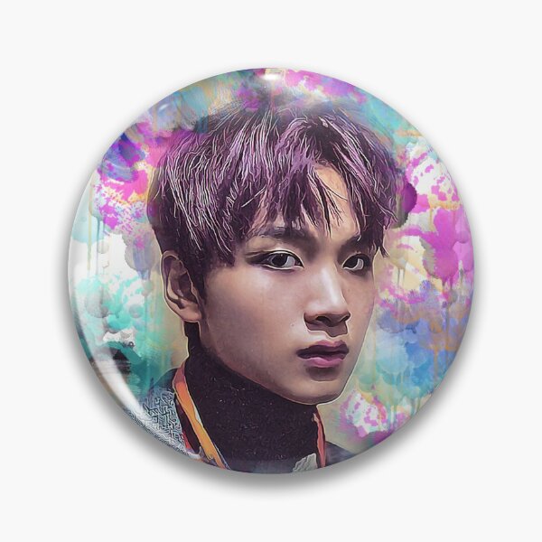 Item preview, NCT127 Haechan colorful art designed and sold by Lajibolalaa.